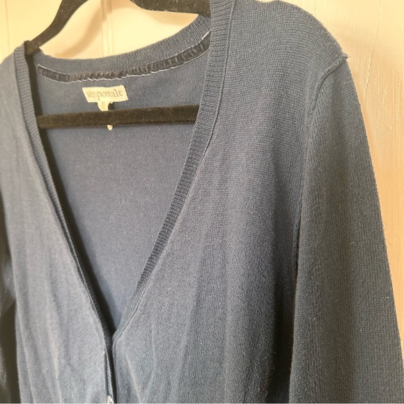 Y2K Aeropostale Navy Blue Cardigan - Picture 5 of 11
